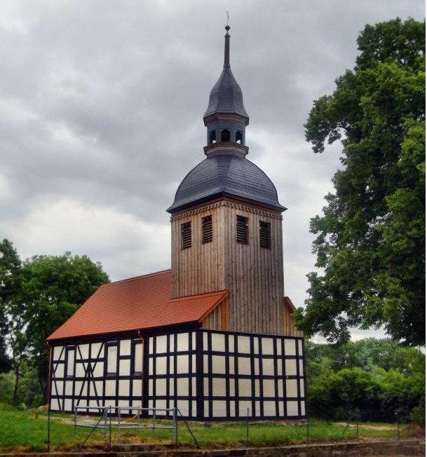 Die neue Ansicht der Kirche zu Kantow  